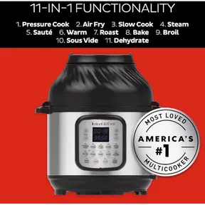 Instant Pot Duo Crisp 7.6L multicooker with air fryer