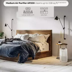 Instant™ luchtreiniger AP-200 - wit