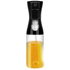 Ziva Oil Spray Bottle Glass 220ml - Pack of 2 - White + Black