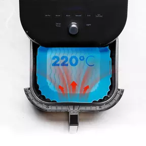 Ziva Airfryer Siliconen Inlegvellen Liners 20x21cm (2 stuks)