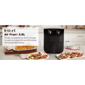 Instant Air Fryer 3,8L (zwart)