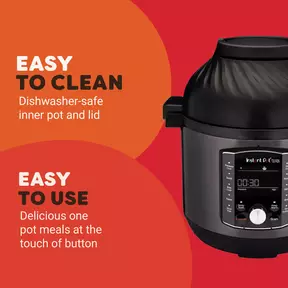 Instant Pot Pro Crisp 7.6L liter multicooker with airfryer