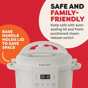 Instant Pot Classic 5.7L Sea Salt White Multicooker
