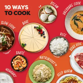 Instant Pot Pro 5.7L Multi-Cooker Coconut White
