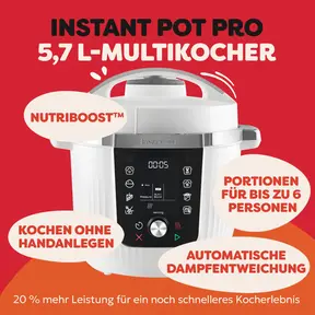 Instant Pot Pro 5.7L Multicooker Coconut White [Tweedekans]