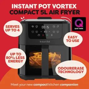 Instant Pot Vortex 5L Clearcook OdorErase Airfryer EU