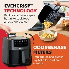 Instant Pot Vortex ClearCook OdorErase 5L Airfryer EU