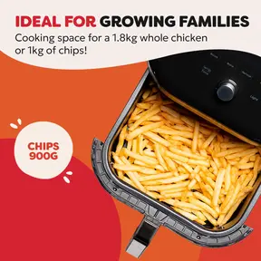 Instant Pot Vortex Plus ClearCook zwart 5,7L airfryer