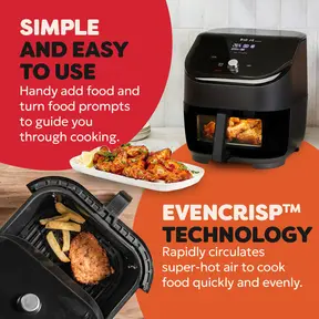 Instant Pot Vortex Plus ClearCook zwart 5,7L airfryer