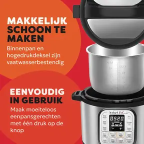 Instant Pot Duo 3L Mini multicooker [Mooi van binnen]