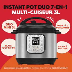 Instant Pot Duo 3L Mini multicooker [Mooi van binnen]