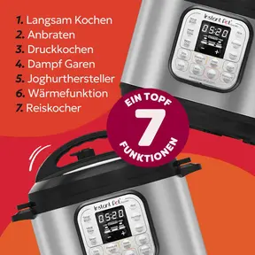 Instant Pot Duo 3L Mini multicooker [Mooi van binnen]
