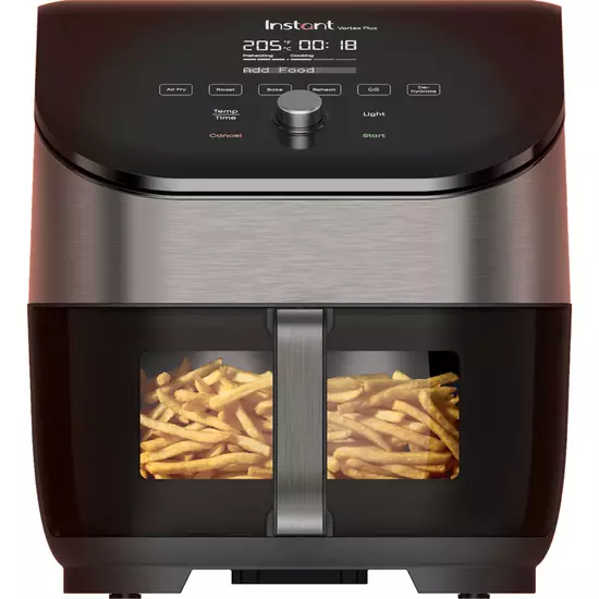 Instant Vortex Plus ClearCook OdorErase Edelstahl 5,7 Liter (6 Qt) [Zweite Chance]
