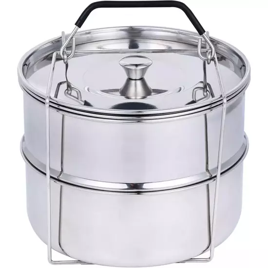 Ziva - Stackable Pot in pot - Stainless steel