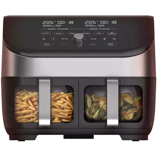 Instant Vortex Plus Dual ClearCook RVS 7,6 liter (8 Qt)