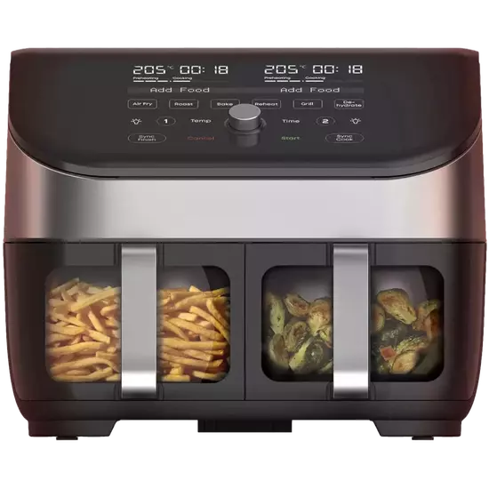 Instant Vortex Plus Dual ClearCook RVS 7,6 liter (8 Qt)