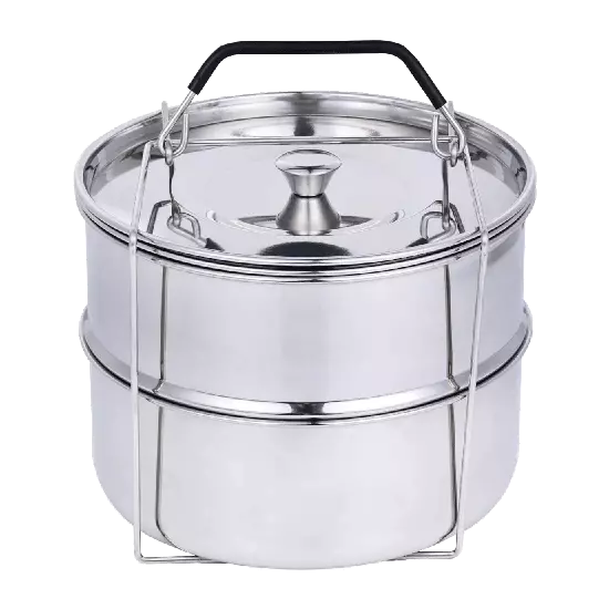 Ziva - Stackable Pot in pot - Stainless steel