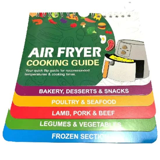 Ziva - Air fryer magnetic booklet