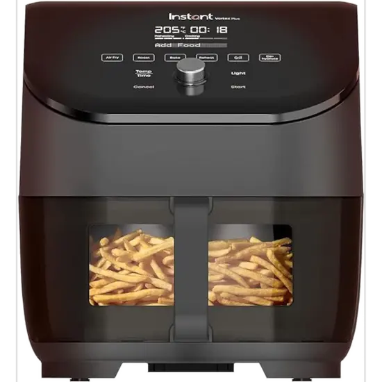Instant Vortex Plus ClearCook zwart 5,7L airfryer