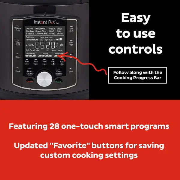 Instant Pot Pro 5,7L multicooker [Tweedekans]