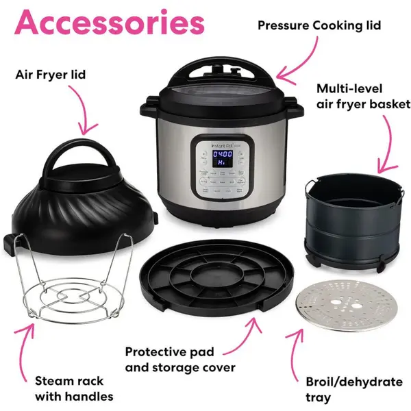 Instant Pot Duo Crisp 7.6L multicooker with air fryer