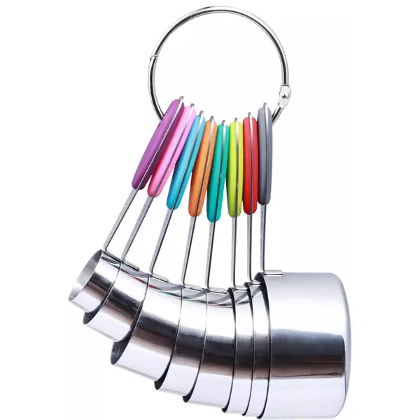 Ziva - Delux Measuring set - Stainless steel (18pc)