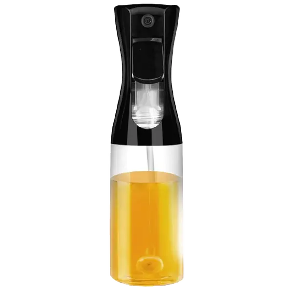 Ziva Oil Spray Bottle Glass 220ml (Black)