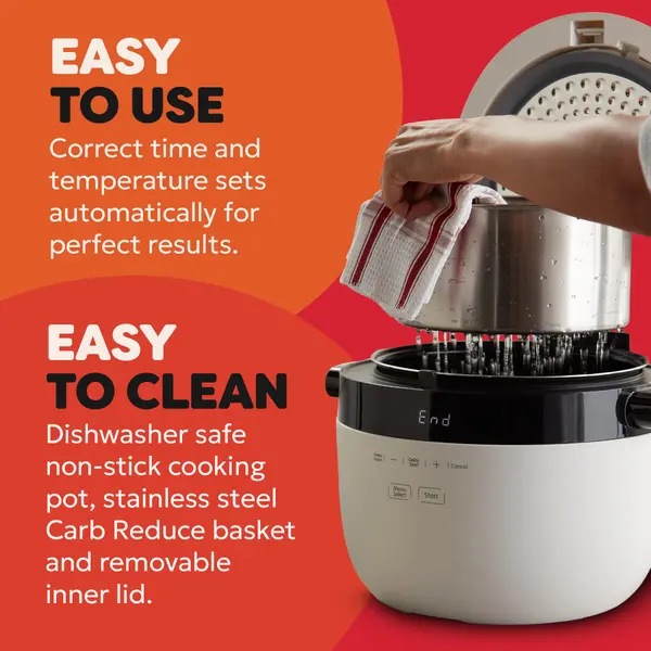 Instant Pot Rijstkoker, Slowcooker & Stomer 4,7L [Tweedekans]
