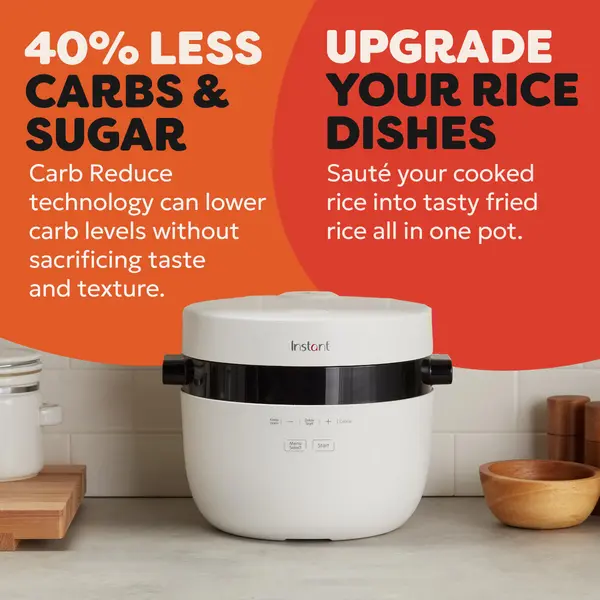 Instant Pot Rijstkoker, Slowcooker & Stomer 4,7L [Tweedekans]