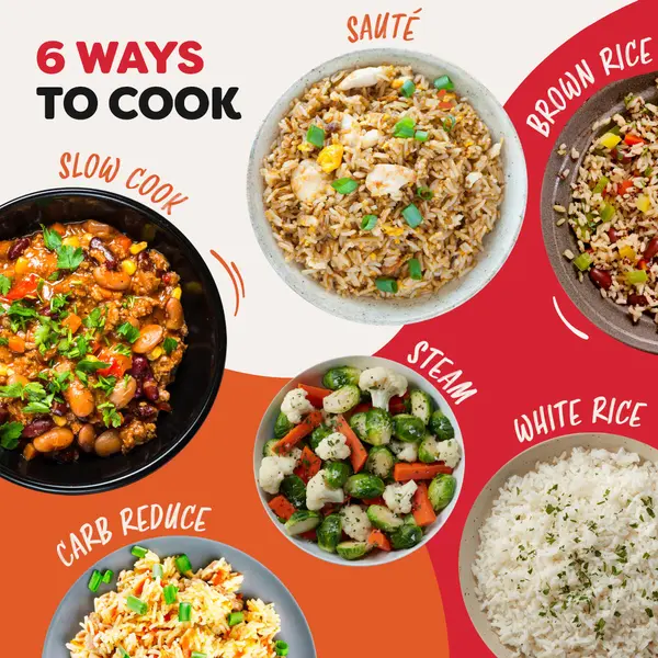 Instant Pot Rice Cooker, Slow cooker & Steamer 2.8L