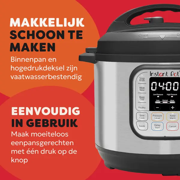 Instant Pot Duo 5,7L multicooker [tweedekans]