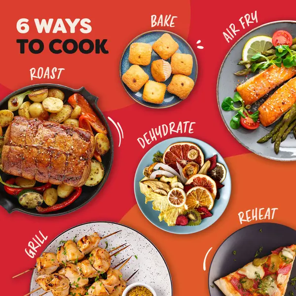Instant Pot Vortex Plus Dual ClearCook airfryer 7,6L (RVS)