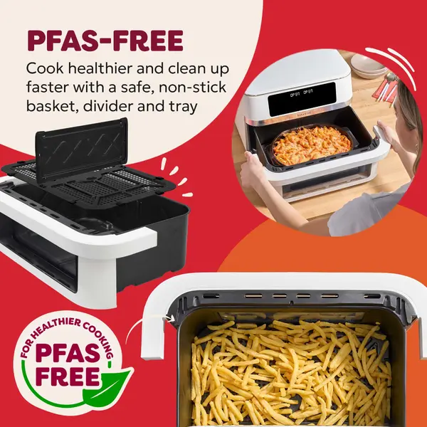 Instant Pot Vortex Versazone 12L Sea Salt Wit Air Fryer