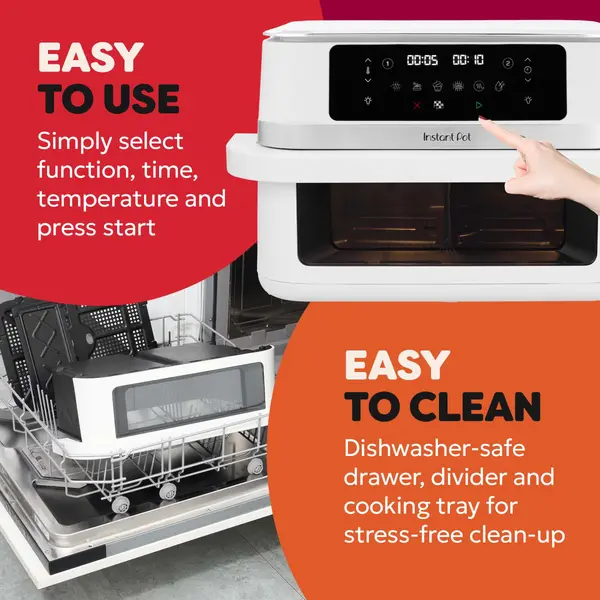 Instant Pot Vortex Versazone 12L Sea Salt Wit Air Fryer