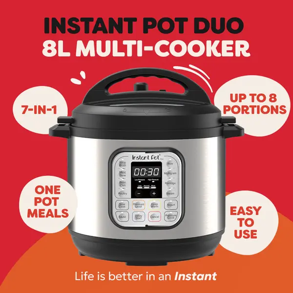 Instant Pot Duo 7.6L multicooker