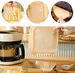 Ziva Airfryer Bakpapier Papieren Inlegvellen Wegwerp Bakjes Vierkant 20cm (250 stuks)