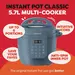 Instant Pot Classic 5.7L Daydream Blue Multicooker