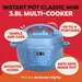 Instant Pot Classic Mini 3.8L Daydream Blue Multicooker
