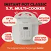 Instant Pot Classic 5,7L Sea Salt Wit Multicooker