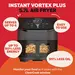 Instant Pot Vortex Plus ClearCook zwart 5,7L airfryer